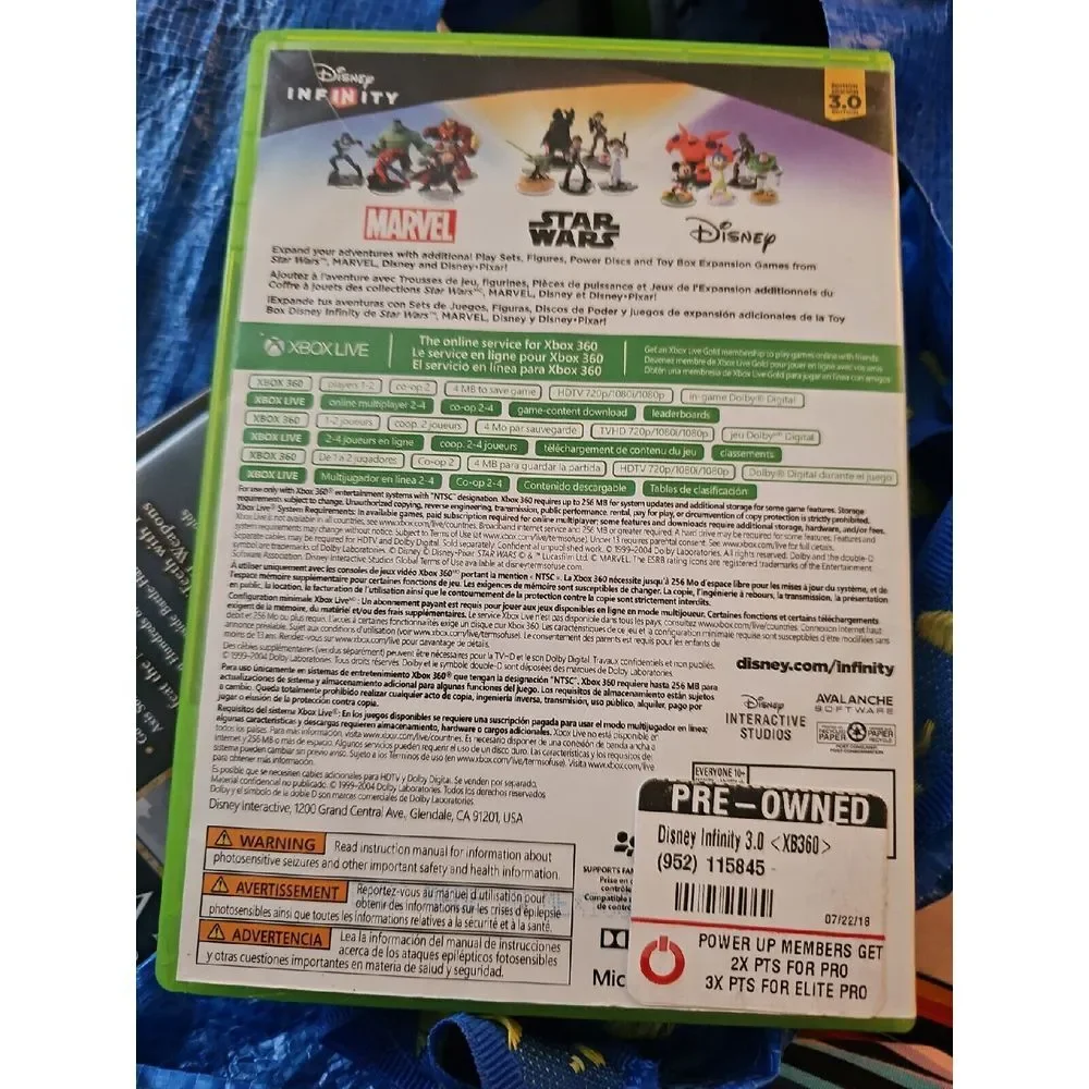 Disney Infinity‎ (3.0 Edition) (Microsoft Xbox 360, 2015)